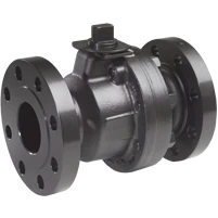 Series F Carbon Steel Flanged End Floating Ball Valve ANSI Class 300